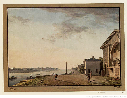 Barrière de la Gare par Palaiseau - 1819