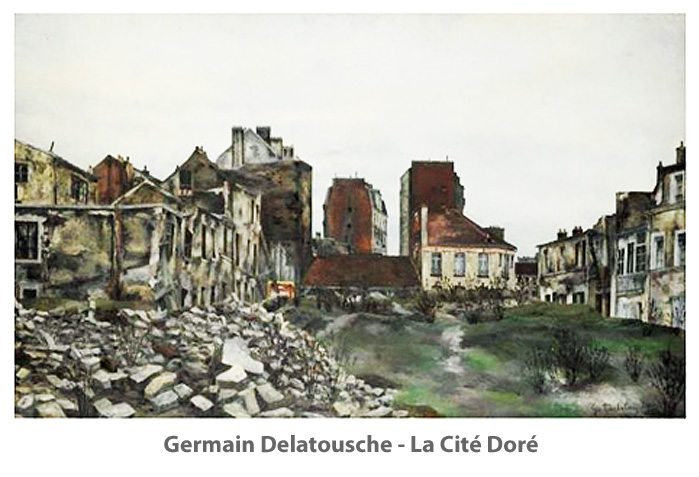 Germain Delatousche - La cité Doré - 1934