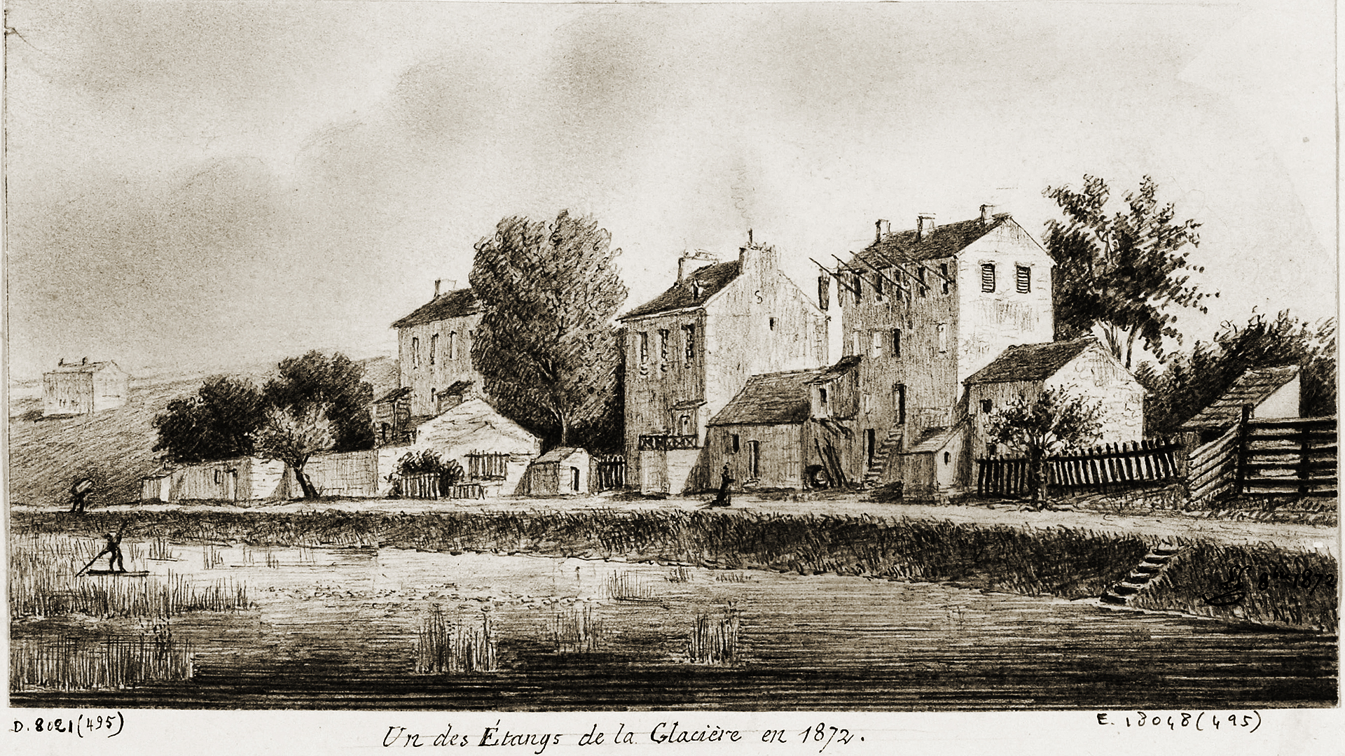 Un des étangs de la Galcière