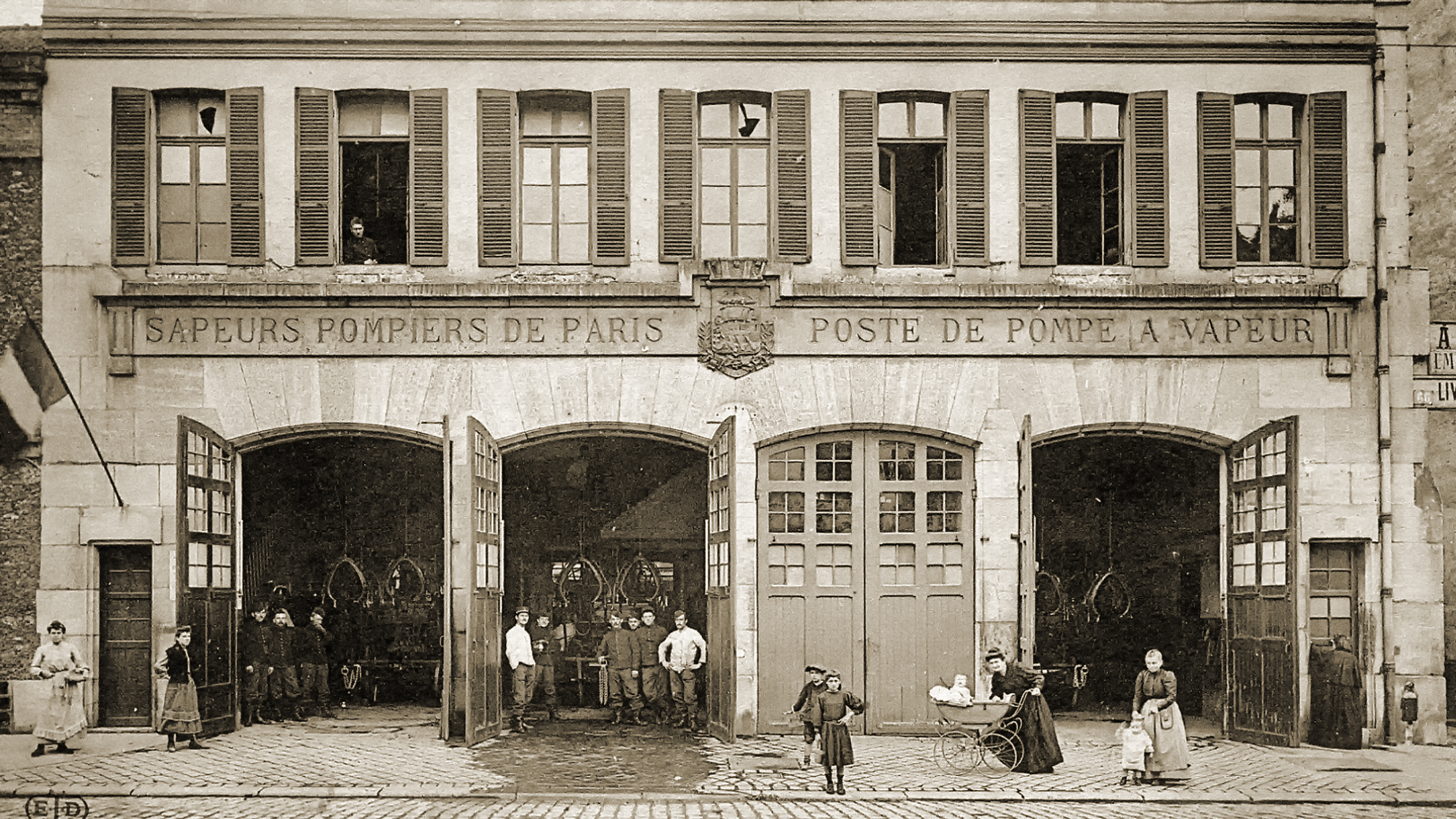 Le poste de la rue Jeanne d'Arc